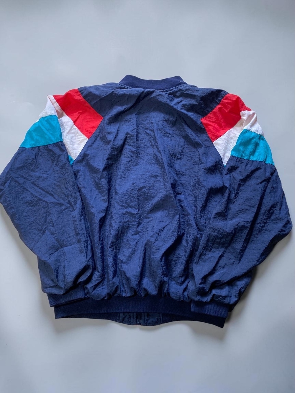 Vintage 80s 90s Christian Dior Monsieur Windbreaker Jacket Mens Large Colorblock - Picture 6 of 9